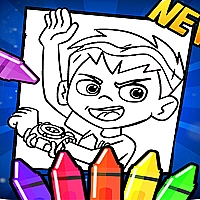 Ben 10 Coloring Book 2021 Game Cover