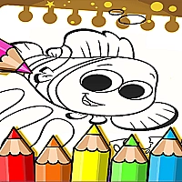Finding Nemo Color Book Game Cover