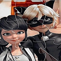 Ladybug & Cat Noir Jigsaw Puzzle Game Cover