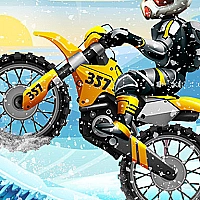 Xtreme Moto Snow Bike Racing Game Cover