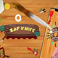 Zap knife: Knife Hit to target Game Cover