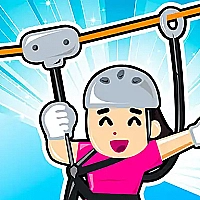 Zipline Rescue Adventure  Game Cover