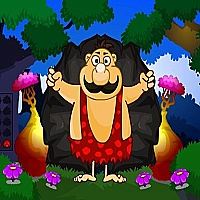 Caveman Forest Escape Game Cover
