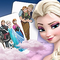 Frozen Card Match Game Cover