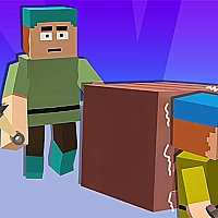 Horror Minecraft Partytime Game Cover