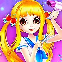 Magical Hair Salon Game Cover