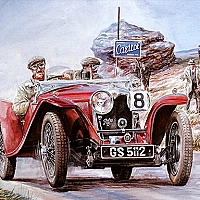 Painting Vintage Cars Jigsaw Puzzle 2 Game Cover