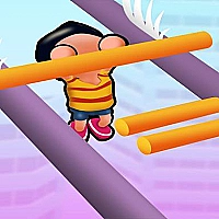Roof Run: Slide Roof Rails - simple fun game Game Cover