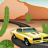Desert Car Race Game Cover