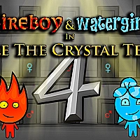 Fireboy and Watergirl 4 Crystal Temple Game Cover