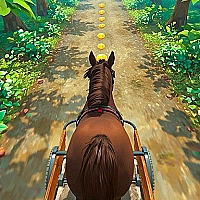 Horse Kart Runner Game Cover