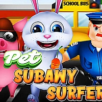 Pet Subway Surfeurs Game Cover