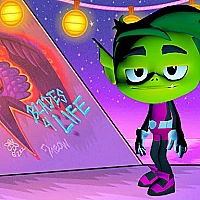 Super Beast Boy Titans Go Game Cover