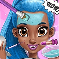 Super Water Girl Bath Time Game Cover