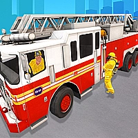 City Rescue Fire Trucks Game Cover