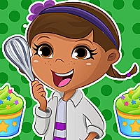 Dottie Doc McStuffins Cupcake Maker Game Cover