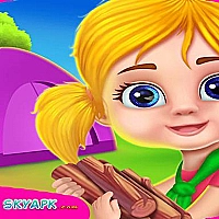 Kids camping : Camping Adventure Game Cover