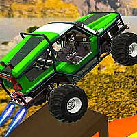 Monster Jeep Stunts Game Cover