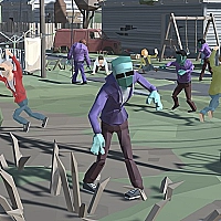 City Apocalypse 3D Of Zombie Crowd Game Cover