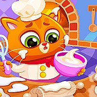 Lovely Virtual Cat At Restaurant Game Cover