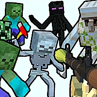 Minecraft Shooter - Save Your World Game Cover
