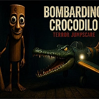Bombardino Crocodilo Terror Jumpscare Game Cover
