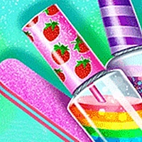 Candy Nail Art Fashion Salon Game Cover