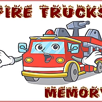 Fire Trucks Memory Game Cover