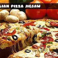 Italian Pizza Jigsaw Game Cover