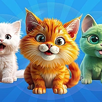 Merge Cats: 2048! Game Cover