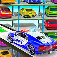 Police Multi Level Car Parkings Game Cover