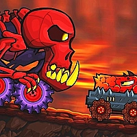 Car Eats Car: Volcanic Adventure  Game Cover