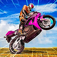 Crazy Wheelie Motorider Game Cover