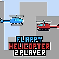 Flappy Helicopter 2 Player Game Cover