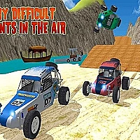 Offroad Kart Beach Stunt : Buggy Car Drive Game Cover