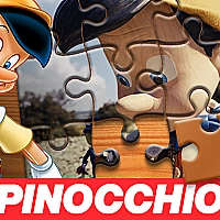 Pinocchio Jigsaw Puzzle Game Cover