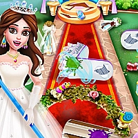 Princess Wedding Cleaning Game Cover