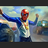 super drag drive Game Cover