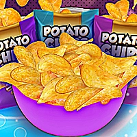 Tasty Potato Chips maker Girls Game Cover