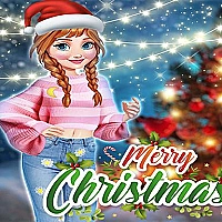 Anna Frozen Christmas Sweater Design Game Cover
