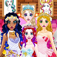 Elsa - Wedding Hairdresser For Princesses Game Cover
