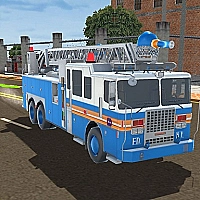 Fire Truck Driving Simulator 2024 Game Cover