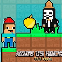 Noob vs Hacker Gold Apple Game Cover