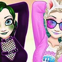 Princess Eliza Soft vs Grunge Game Cover