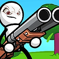 Stickman vs Aliens Game Cover