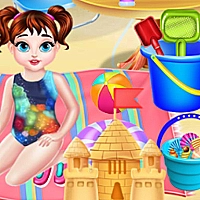 Baby Taylor At Beach Game Cover