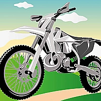 Super Fast Motorbikes Jigsaw Game Cover