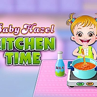 Baby Hazel Kitchen Time Game Cover