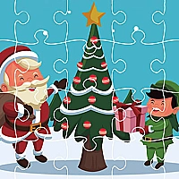 Christmas Cards Jigsaw Game Cover