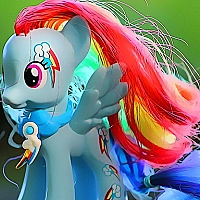 Cute Little Ponies Puzzle Game Cover